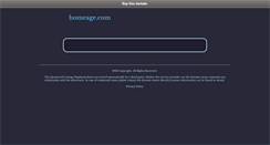 Desktop Screenshot of homeage.com