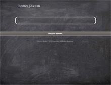 Tablet Screenshot of homeage.com